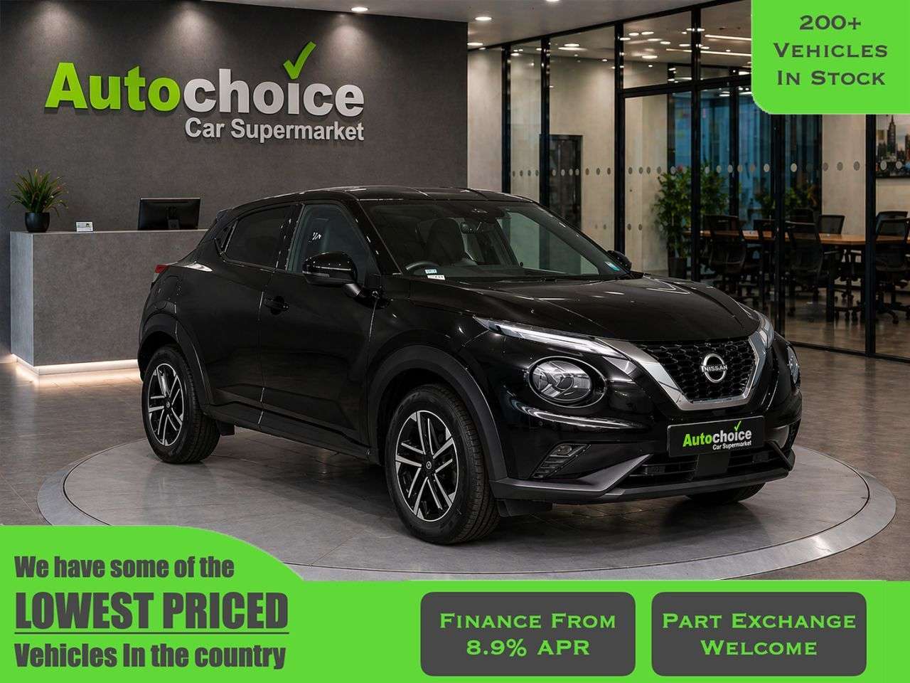 A 2025 NISSAN JUKE 1.0 DIG-T N-Connecta SUV 5dr Petrol DCT Auto Euro 6 (s/s) (114 ps) in Black A 2025 NISSAN JUKE 1.0 DIG-T N-Connecta SUV 5dr Petrol DCT Auto Euro 6 (s/s) (114 ps) in Black