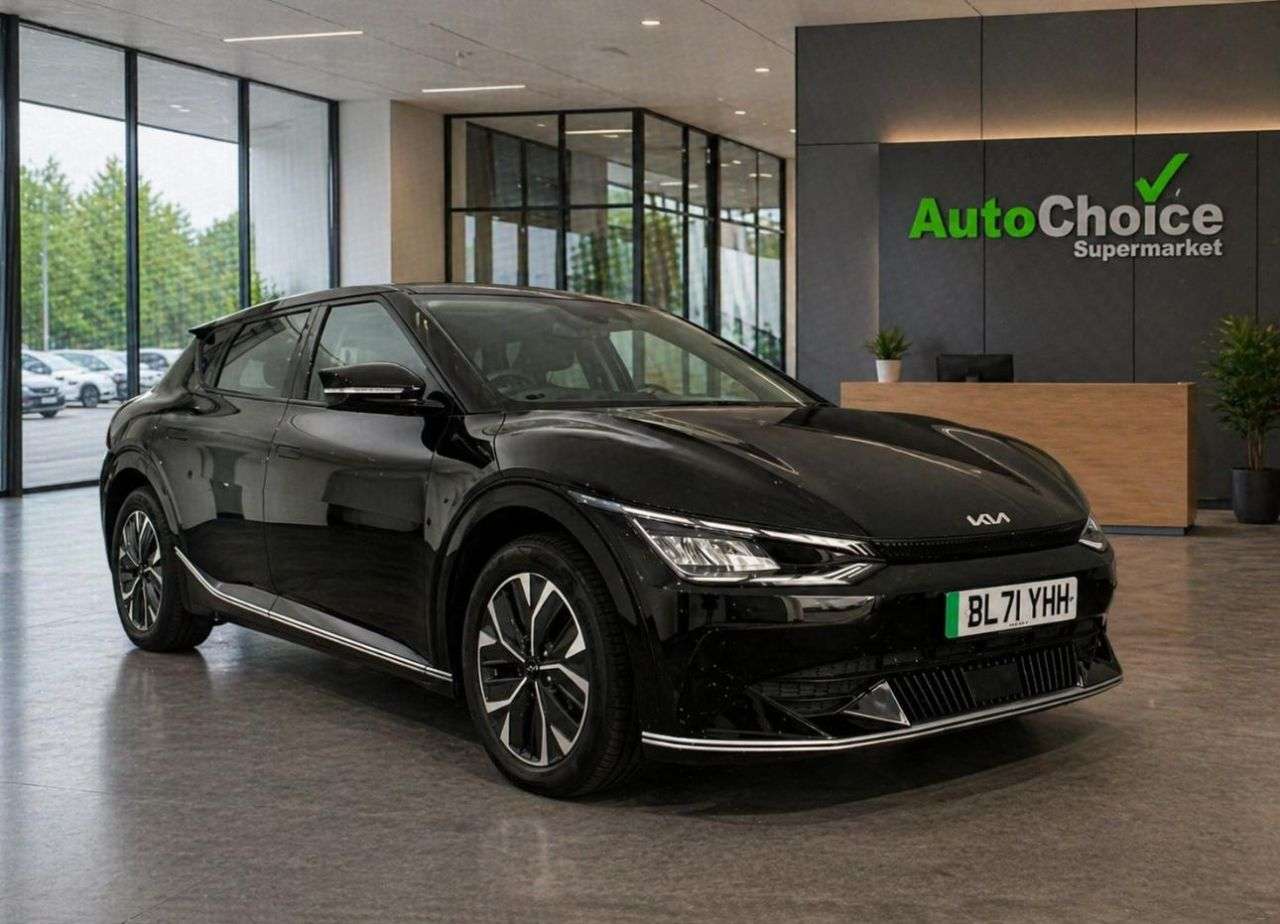 A 2022 KIA EV6 77.4kWh Air Hatchback 5dr Electric Auto (225 bhp) in Blackburn Finance Avai A 2022 KIA EV6 77.4kWh Air Hatchback 5dr Electric Auto (225 bhp) in Blackburn Finance Avai