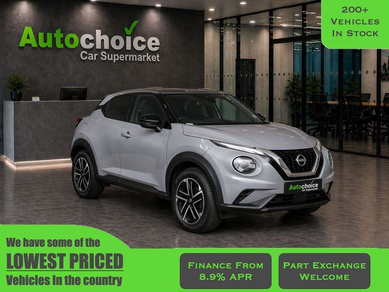 A 2025 NISSAN JUKE 1.0 DIG-T N-Connecta SUV 5dr Petrol DCT Auto Euro 6 (s/s) (114 ps) in Black A 2025 NISSAN JUKE 1.0 DIG-T N-Connecta SUV 5dr Petrol DCT Auto Euro 6 (s/s) (114 ps) in Black