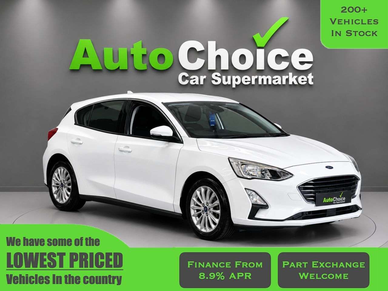 A 2019 FORD FOCUS 1.0T EcoBoost Titanium Hatchback 5dr Petrol Manual Euro 6 (s/s) (125 ps) in A 2019 FORD FOCUS 1.0T EcoBoost Titanium Hatchback 5dr Petrol Manual Euro 6 (s/s) (125 ps) in