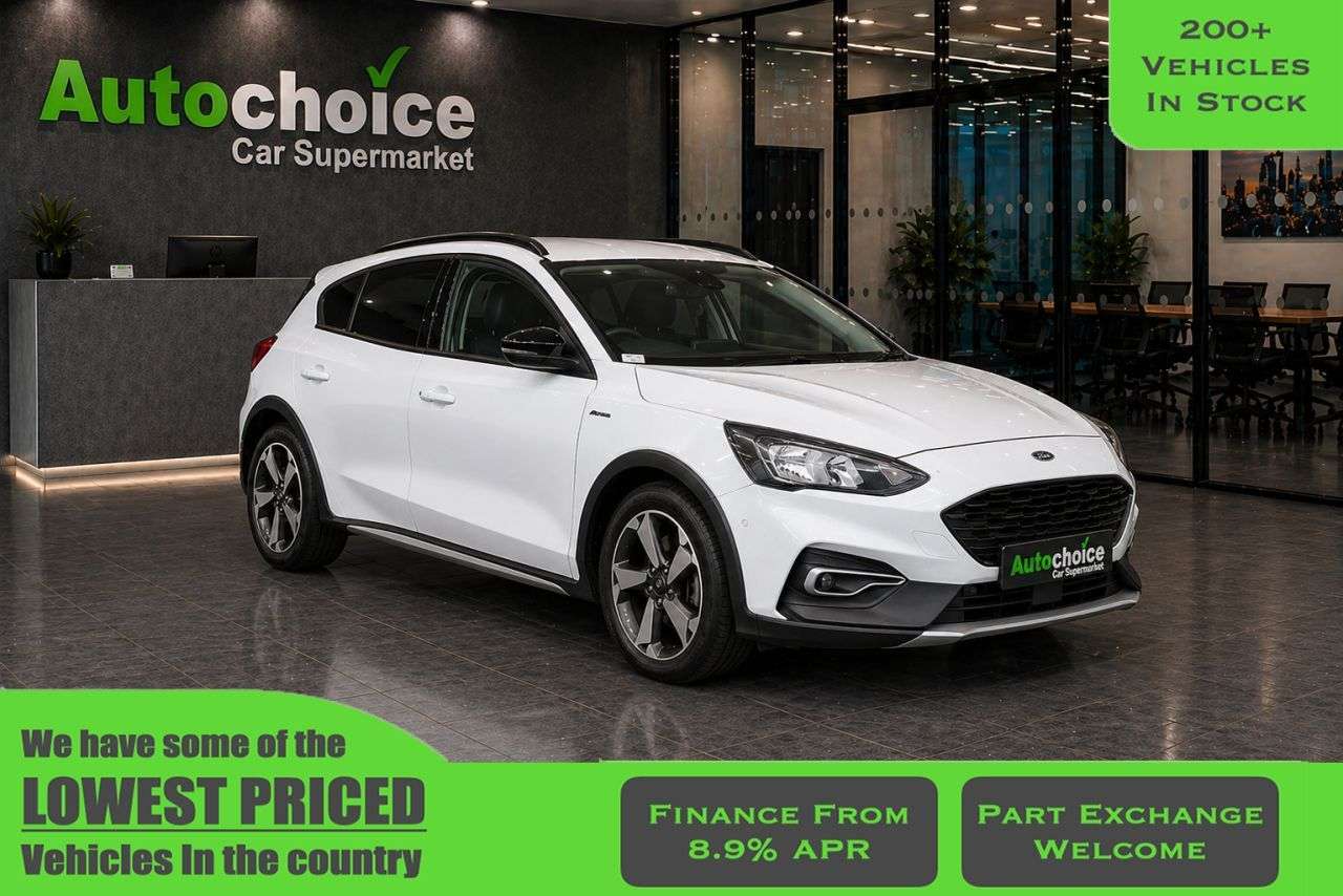 A 2020 FORD FOCUS 1.0T EcoBoost Active Hatchback 5dr Petrol Manual Euro 6 (s/s) (125 ps) in B A 2020 FORD FOCUS 1.0T EcoBoost Active Hatchback 5dr Petrol Manual Euro 6 (s/s) (125 ps) in B