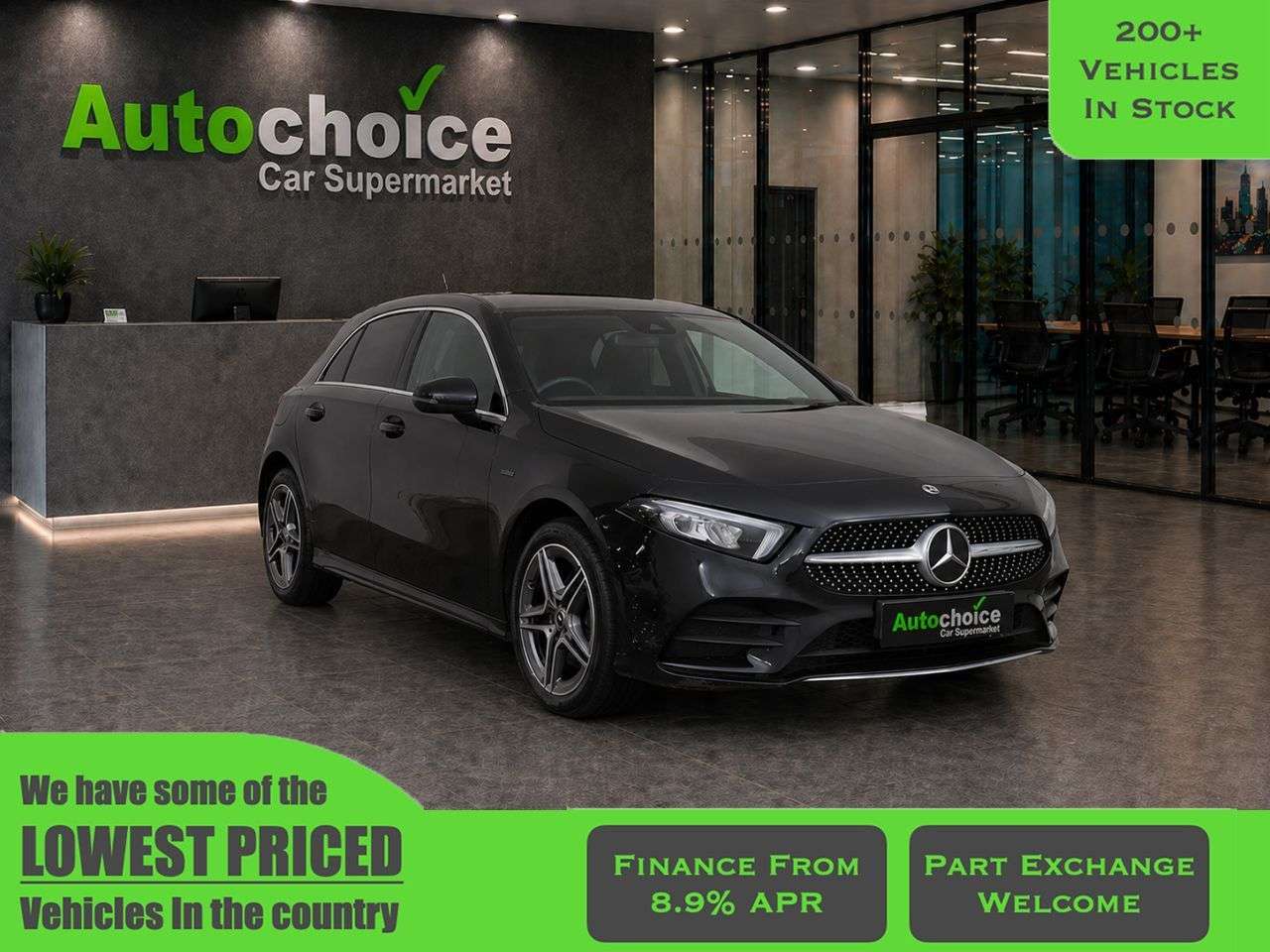 A 2021 MERCEDES-BENZ A-CLASS 1.3 A250e 15.6kWh AMG Line Hatchback 5dr Petrol Plug-in Hybrid 8G-DCT Euro A 2021 MERCEDES-BENZ A-CLASS 1.3 A250e 15.6kWh AMG Line Hatchback 5dr Petrol Plug-in Hybrid 8G-DCT Euro