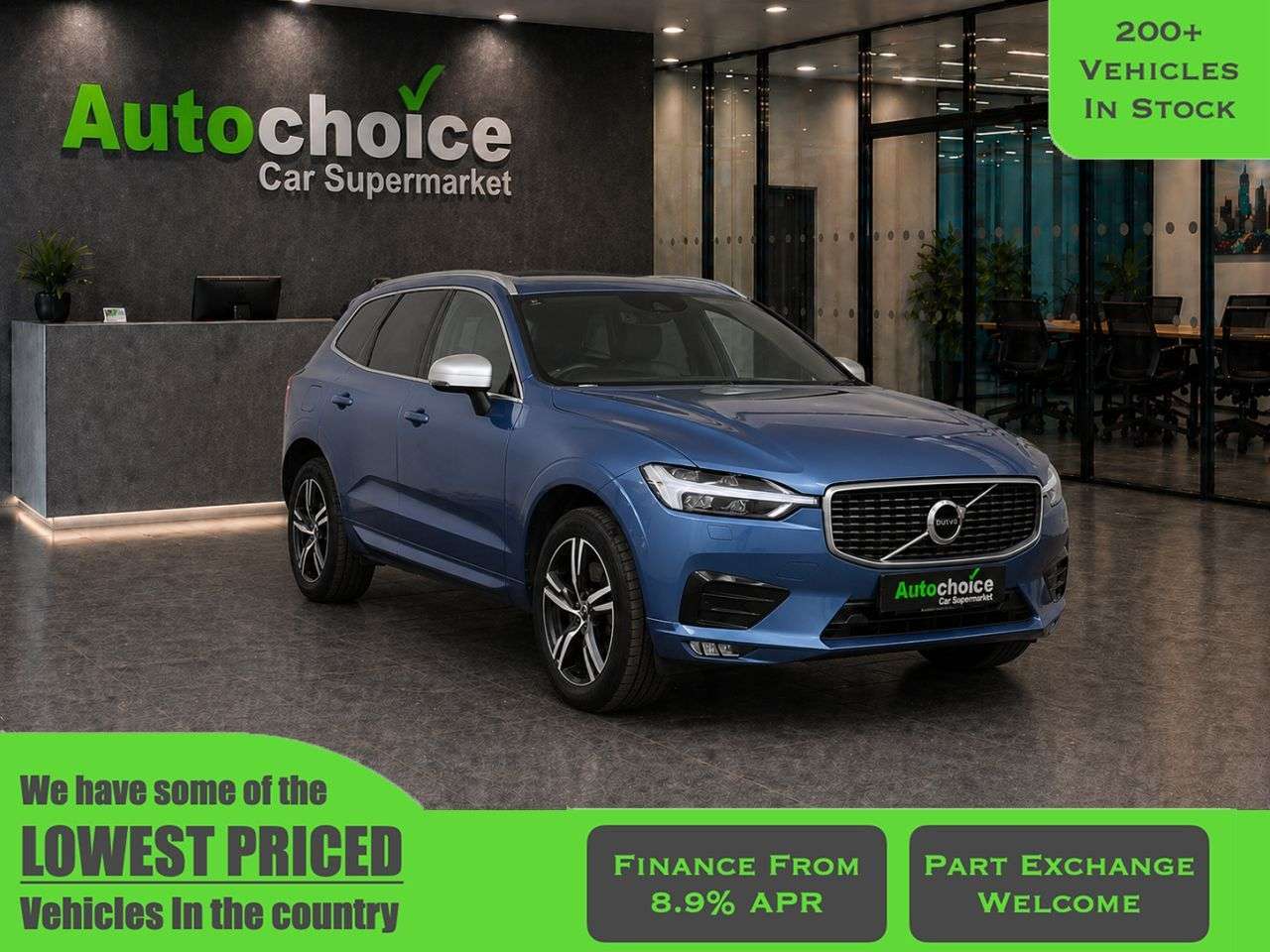 A 2019 VOLVO XC60 2.0 D4 R-Design SUV 5dr Diesel Auto AWD Euro 6 (s/s) (190 ps) in Blackburn A 2019 VOLVO XC60 2.0 D4 R-Design SUV 5dr Diesel Auto AWD Euro 6 (s/s) (190 ps) in Blackburn