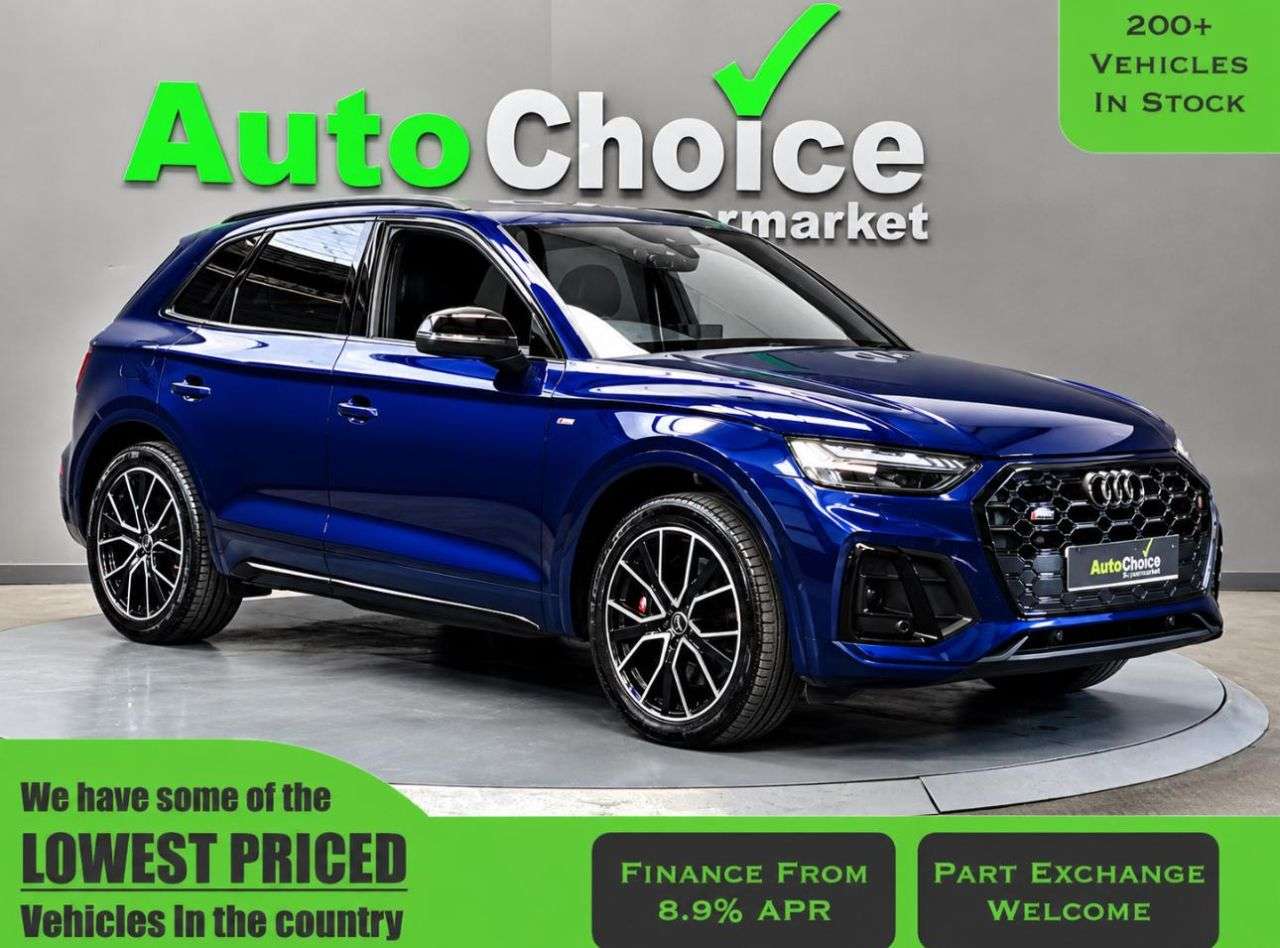 A 2024 AUDI SQ5 3.0 TDI V6 Black Edition SUV 5dr Diesel Tiptronic quattro Euro 6 (s/s) (341 A 2024 AUDI SQ5 3.0 TDI V6 Black Edition SUV 5dr Diesel Tiptronic quattro Euro 6 (s/s) (341