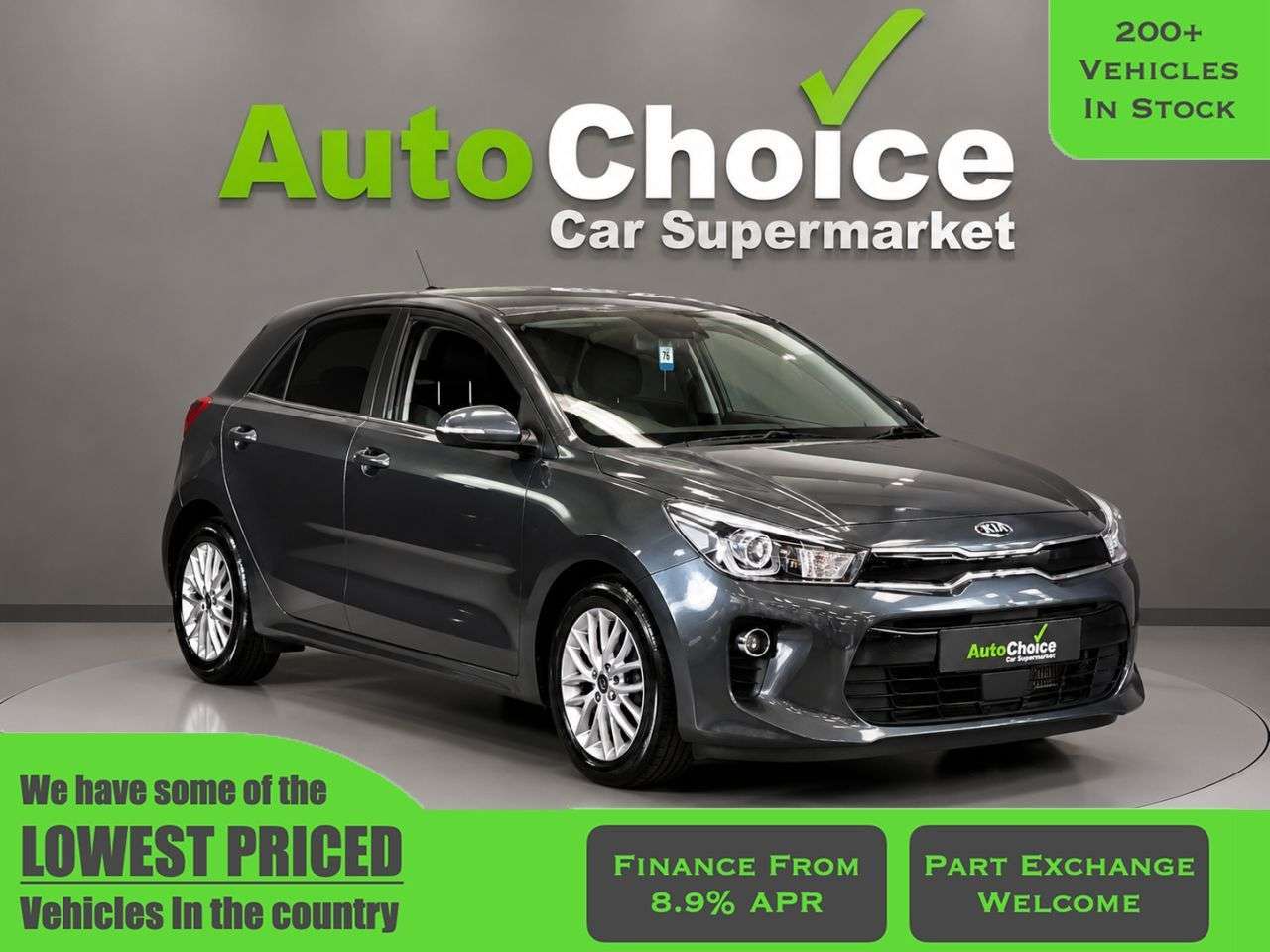 A 2018 KIA RIO 1.4 CRDi 3 Hatchback 5dr Diesel Manual Euro 6 (s/s) (89 bhp) in Blackburn F A 2018 KIA RIO 1.4 CRDi 3 Hatchback 5dr Diesel Manual Euro 6 (s/s) (89 bhp) in Blackburn F