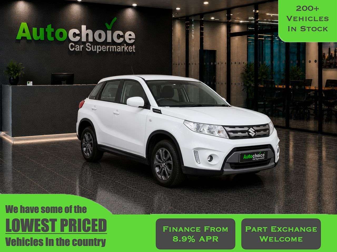 A 2018 SUZUKI VITARA 1.6 SZ4 SUV 5dr Petrol Manual Euro 6 (s/s) (120 ps) in Blackburn Finance Av A 2018 SUZUKI VITARA 1.6 SZ4 SUV 5dr Petrol Manual Euro 6 (s/s) (120 ps) in Blackburn Finance Av
