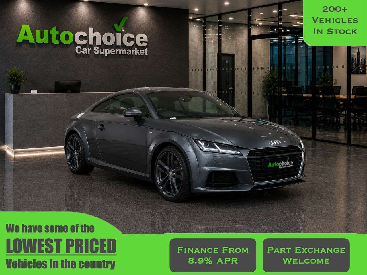 A 2016 AUDI TT 2.0 TFSI S line Coupe 3dr Petrol S Tronic Euro 6 (s/s) (230 ps) in Blackbur A 2016 AUDI TT 2.0 TFSI S line Coupe 3dr Petrol S Tronic Euro 6 (s/s) (230 ps) in Blackbur