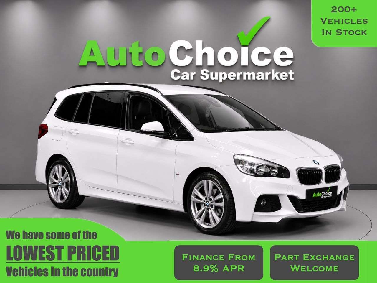 A 2016 BMW 2 SERIES GRAN TOURER 2.0 218d M Sport MPV 5dr Diesel Auto Euro 6 (s/s) (150 ps) in Blackburn Fin A 2016 BMW 2 SERIES GRAN TOURER 2.0 218d M Sport MPV 5dr Diesel Auto Euro 6 (s/s) (150 ps) in Blackburn Fin