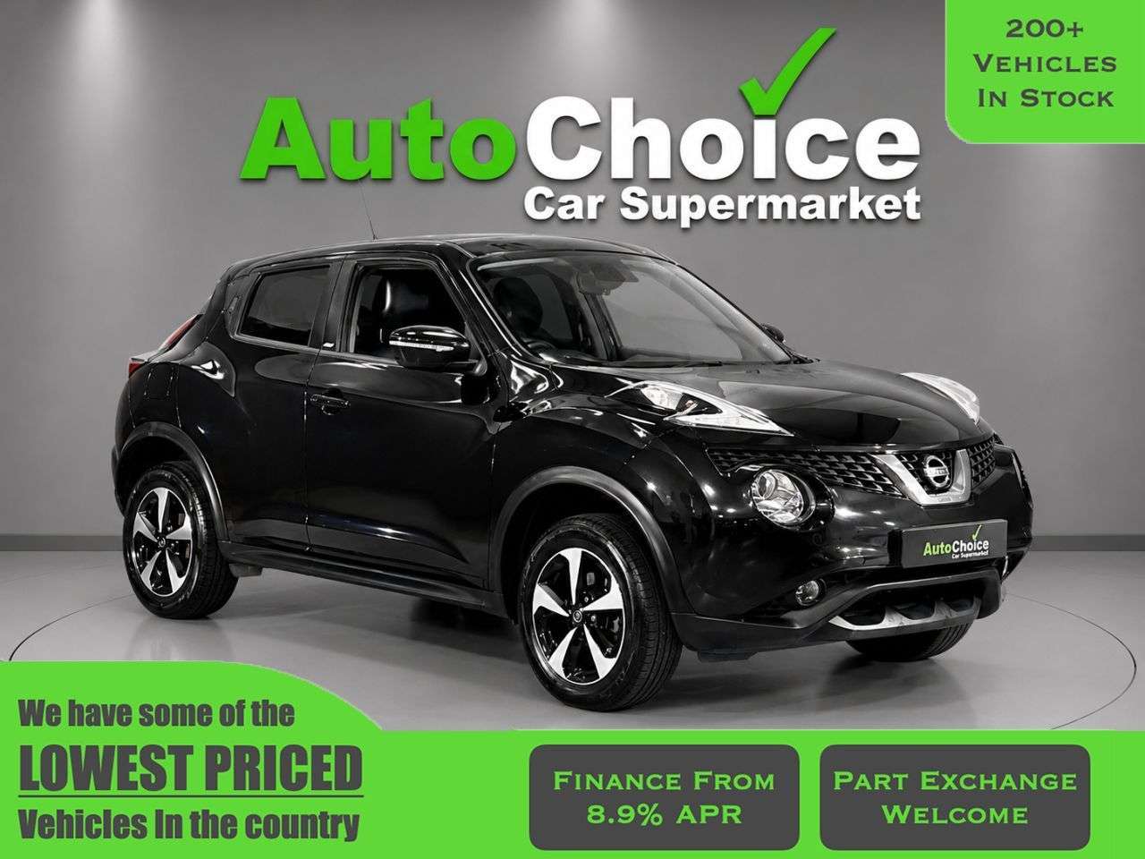 A 2019 NISSAN JUKE 1.6 Bose Personal Edition SUV 5dr Petrol Manual Euro 6 (112 ps) in Blackbur A 2019 NISSAN JUKE 1.6 Bose Personal Edition SUV 5dr Petrol Manual Euro 6 (112 ps) in Blackbur