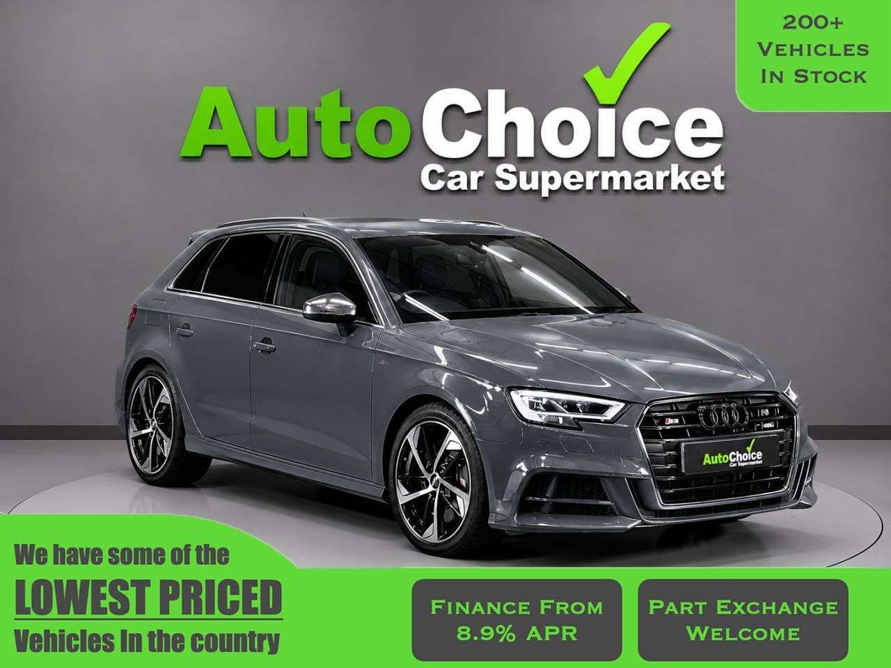 A 2020 AUDI S3 2.0 TFSI Black Edition Sportback 5dr Petrol S Tronic quattro Euro 6 (s/s) ( A 2020 AUDI S3 2.0 TFSI Black Edition Sportback 5dr Petrol S Tronic quattro Euro 6 (s/s) (