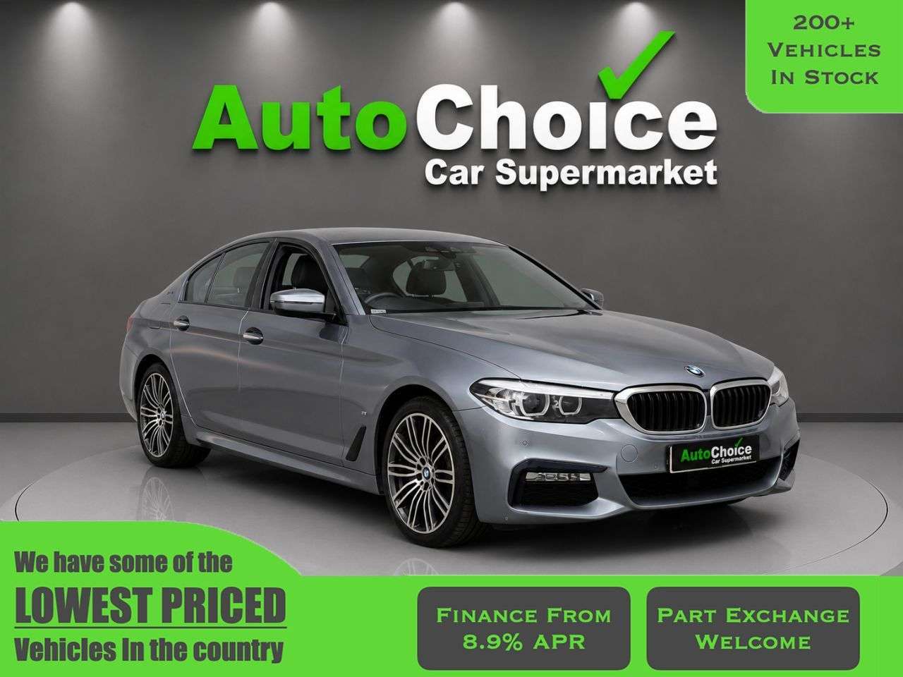 A 2018 BMW 5 SERIES 2.0 530e 9.2kWh M Sport Saloon 4dr Petrol Plug-in Hybrid Auto Euro 6 (s/s) A 2018 BMW 5 SERIES 2.0 530e 9.2kWh M Sport Saloon 4dr Petrol Plug-in Hybrid Auto Euro 6 (s/s)