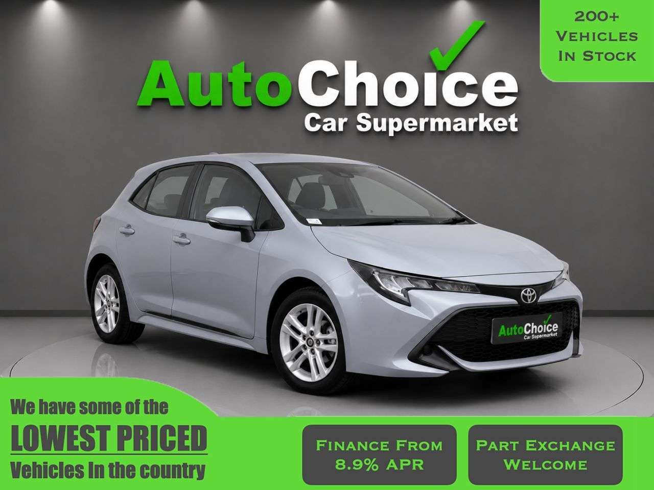 A 2020 TOYOTA COROLLA 1.2 VVT-i Icon Hatchback 5dr Petrol Manual Euro 6 (s/s) (116 ps) in Blackbu A 2020 TOYOTA COROLLA 1.2 VVT-i Icon Hatchback 5dr Petrol Manual Euro 6 (s/s) (116 ps) in Blackbu