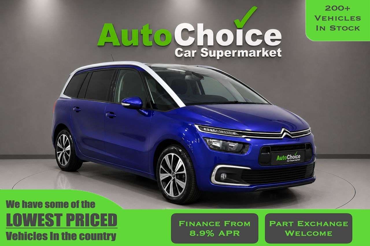 A 2018 CITROEN GRAND C4 PICASSO 1.6 BlueHDi Flair MPV 5dr Diesel Manual Euro 6 (s/s) (120 ps) in Blackburn A 2018 CITROEN GRAND C4 PICASSO 1.6 BlueHDi Flair MPV 5dr Diesel Manual Euro 6 (s/s) (120 ps) in Blackburn
