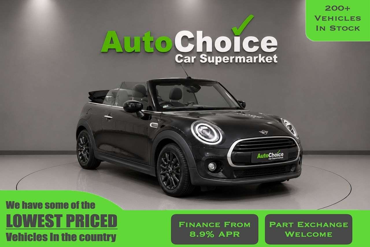 A 2020 MINI CONVERTIBLE 1.5 Cooper Classic Convertible 2dr Petrol Manual Euro 6 (s/s) (136 ps) in B A 2020 MINI CONVERTIBLE 1.5 Cooper Classic Convertible 2dr Petrol Manual Euro 6 (s/s) (136 ps) in B