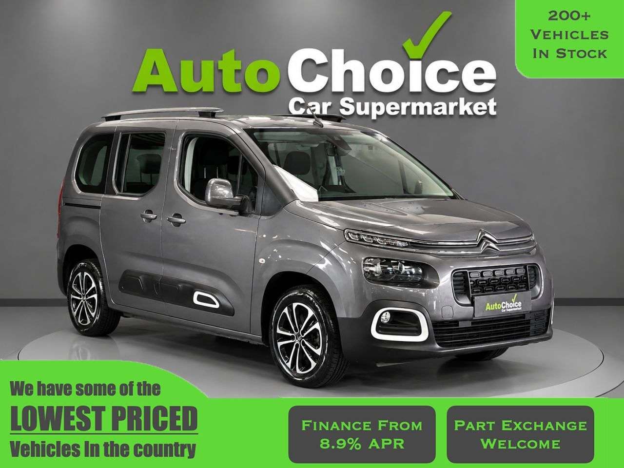 A 2019 CITROEN BERLINGO 1.5 BlueHDi Flair M MPV 5dr Diesel EAT Euro 6 (s/s) (130 ps) in Blackburn F A 2019 CITROEN BERLINGO 1.5 BlueHDi Flair M MPV 5dr Diesel EAT Euro 6 (s/s) (130 ps) in Blackburn F