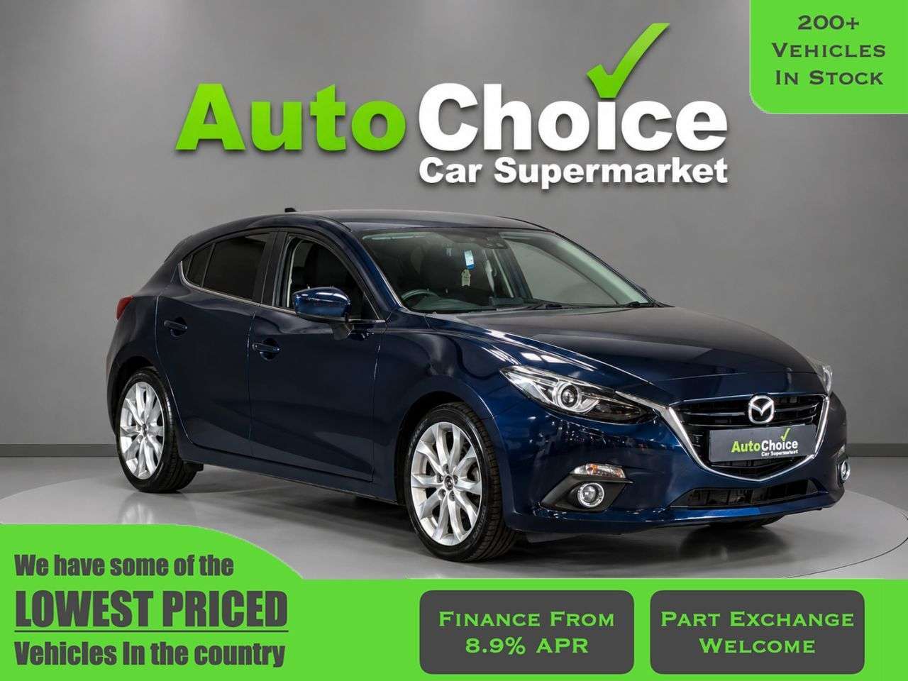 A 2015 MAZDA MAZDA3 2.0 SKYACTIV-G Sport Nav Hatchback 5dr Petrol Manual Euro 5 (s/s) (120 ps) A 2015 MAZDA MAZDA3 2.0 SKYACTIV-G Sport Nav Hatchback 5dr Petrol Manual Euro 5 (s/s) (120 ps)