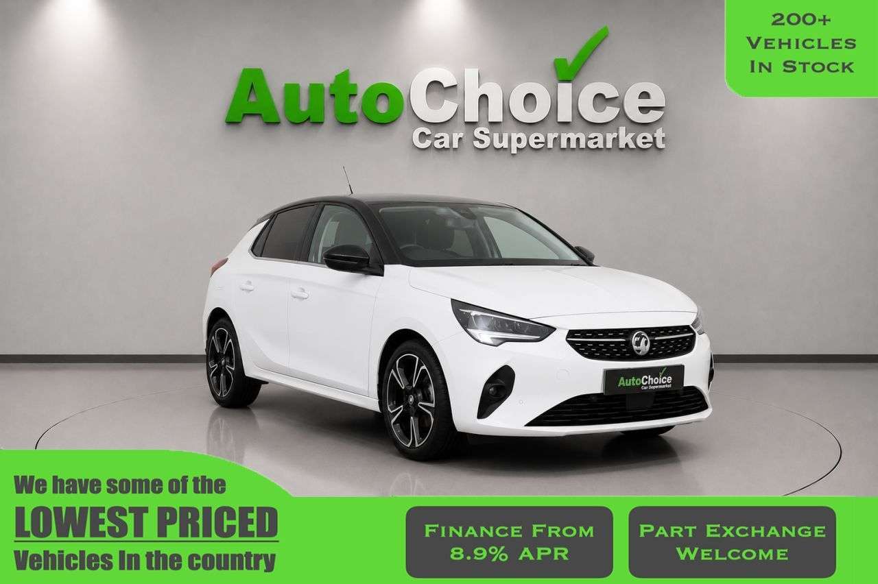 A 2021 VAUXHALL CORSA 1.2 Turbo Griffin Edition Hatchback 5dr Petrol Manual Euro 6 (s/s) (100 ps) A 2021 VAUXHALL CORSA 1.2 Turbo Griffin Edition Hatchback 5dr Petrol Manual Euro 6 (s/s) (100 ps)