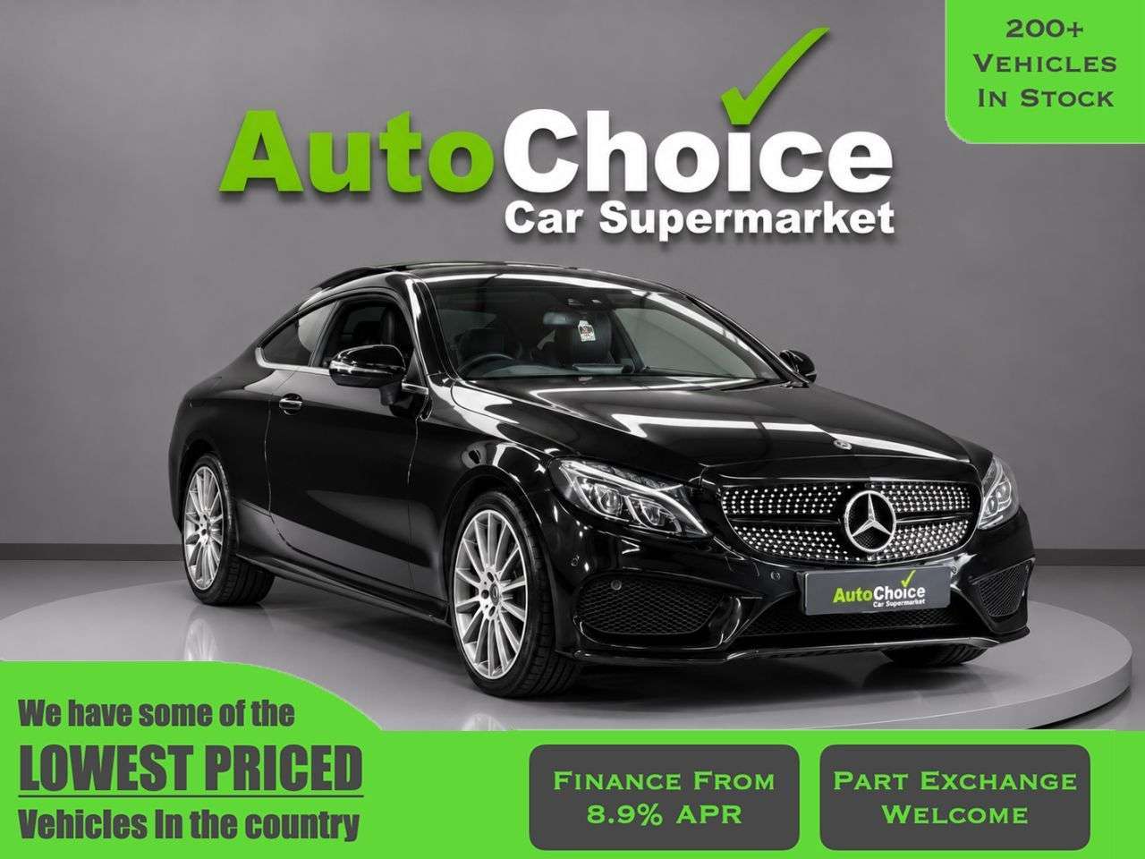 A 2017 MERCEDES-BENZ C-CLASS 2.1 C250d AMG Line (Premium) Coupe 2dr Diesel G-Tronic+ Euro 6 (s/s) (204 p A 2017 MERCEDES-BENZ C-CLASS 2.1 C250d AMG Line (Premium) Coupe 2dr Diesel G-Tronic+ Euro 6 (s/s) (204 p