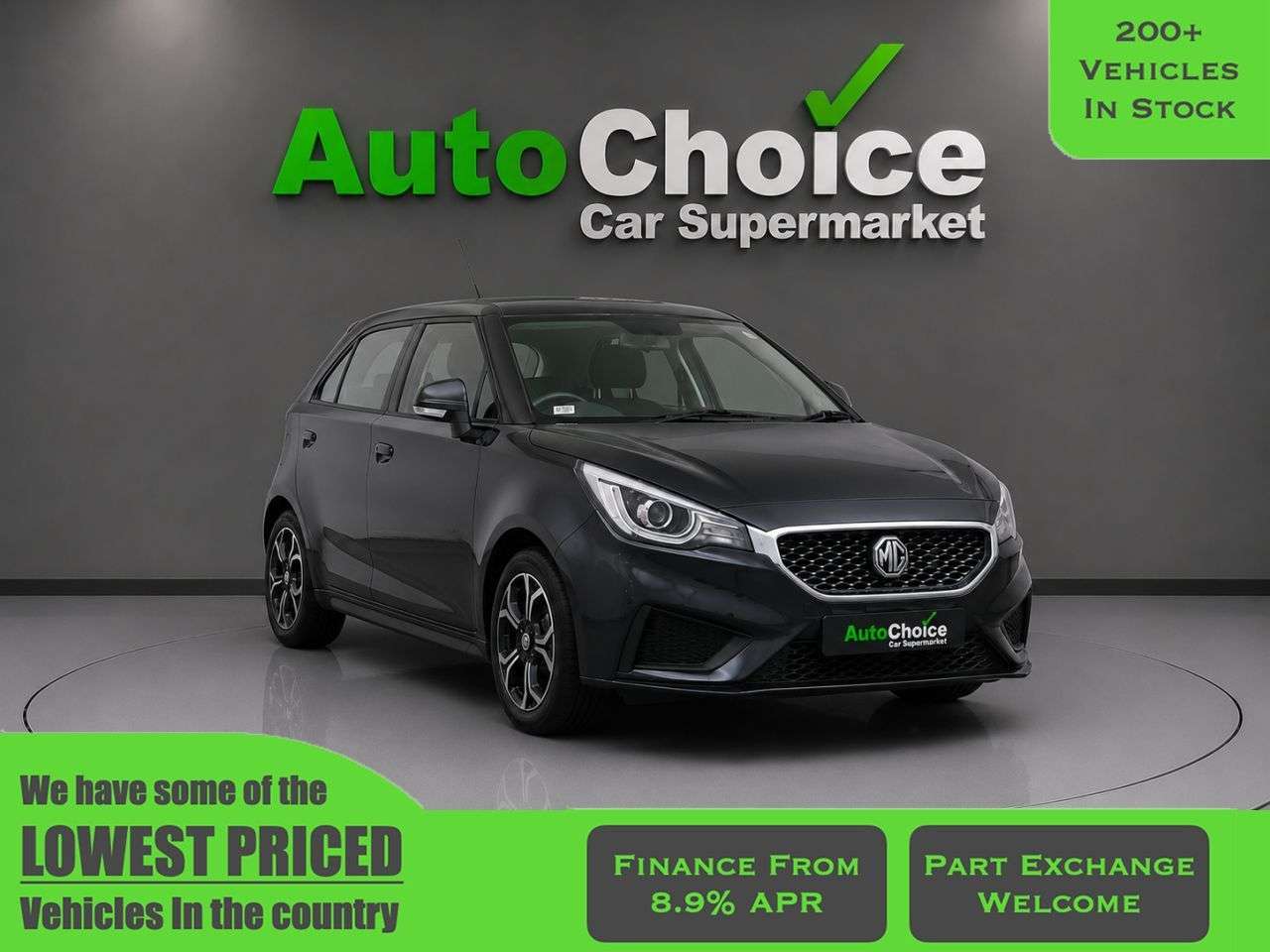 A 2023 MG MG3 1.5 VTi-TECH Excite Hatchback 5dr Petrol Manual Euro 6 (s/s) (106 ps) in Bl A 2023 MG MG3 1.5 VTi-TECH Excite Hatchback 5dr Petrol Manual Euro 6 (s/s) (106 ps) in Bl