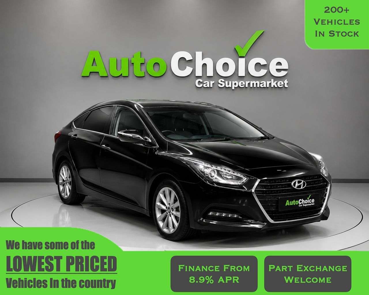 A 2017 HYUNDAI I40 1.7 CRDi Blue Drive SE Nav Business Saloon 4dr Diesel DCT Euro 6 (s/s) (141 A 2017 HYUNDAI I40 1.7 CRDi Blue Drive SE Nav Business Saloon 4dr Diesel DCT Euro 6 (s/s) (141