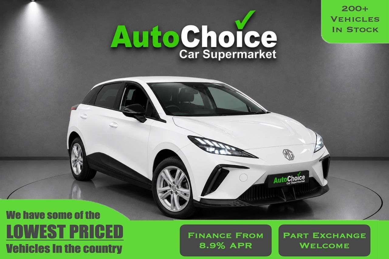 A 2023 MG MG 4 51kWh SE Hatchback 5dr Electric Auto (170 ps) in Blackburn Finance Availabl A 2023 MG MG 4 51kWh SE Hatchback 5dr Electric Auto (170 ps) in Blackburn Finance Availabl