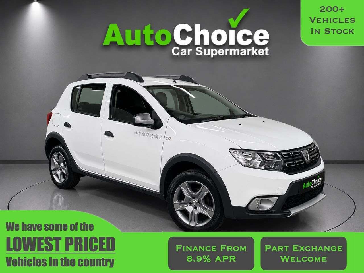 A 2019 DACIA SANDERO STEPWAY 1.0 SCe Essential Hatchback 5dr Petrol Manual Euro 6 (75 ps) in Blackburn F A 2019 DACIA SANDERO STEPWAY 1.0 SCe Essential Hatchback 5dr Petrol Manual Euro 6 (75 ps) in Blackburn F