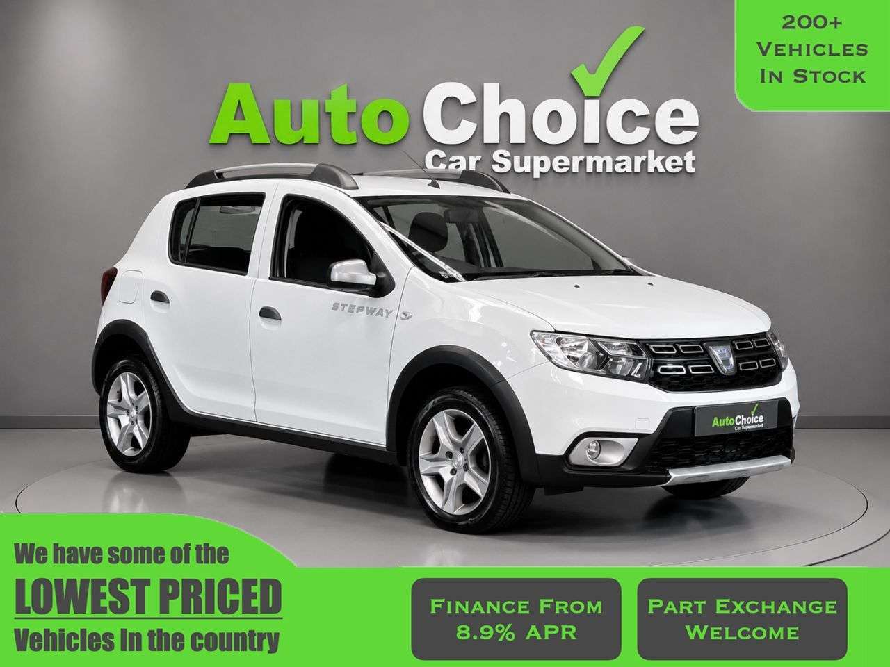A 2019 DACIA SANDERO STEPWAY 1.0 SCe Essential Hatchback 5dr Petrol Manual Euro 6 (75 ps) in Blackburn F A 2019 DACIA SANDERO STEPWAY 1.0 SCe Essential Hatchback 5dr Petrol Manual Euro 6 (75 ps) in Blackburn F