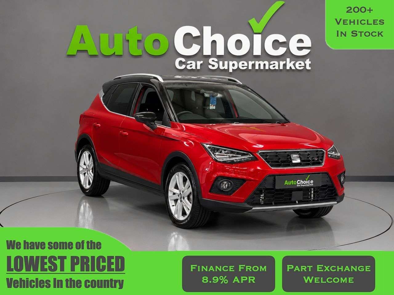A 2020 SEAT ARONA 1.0 TSI GPF FR SUV 5dr Petrol Manual Euro 6 (s/s) (115 ps) in Blackburn Fin A 2020 SEAT ARONA 1.0 TSI GPF FR SUV 5dr Petrol Manual Euro 6 (s/s) (115 ps) in Blackburn Fin
