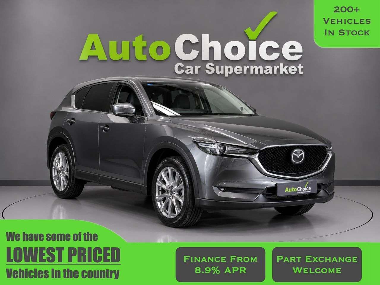 A 2019 MAZDA CX-5 2.2 SKYACTIV-D Sport Nav+ SUV 5dr Diesel Manual Euro 6 (s/s) (150 ps) in Bl A 2019 MAZDA CX-5 2.2 SKYACTIV-D Sport Nav+ SUV 5dr Diesel Manual Euro 6 (s/s) (150 ps) in Bl