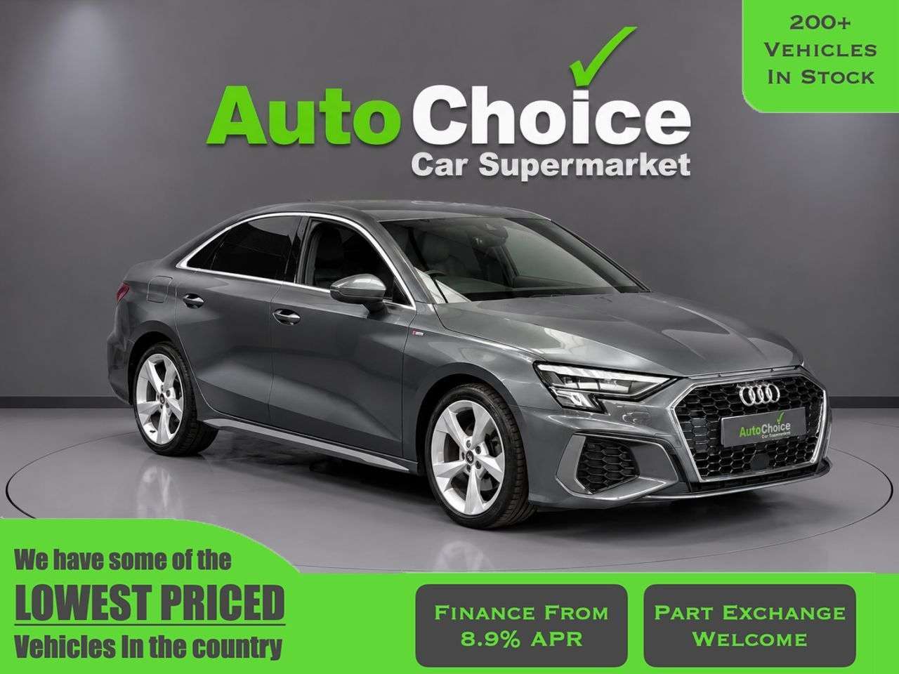 A 2021 AUDI A3 1.5 TFSI 35 S line Saloon 4dr Petrol S Tronic Euro 6 (s/s) (150 ps) in Blac A 2021 AUDI A3 1.5 TFSI 35 S line Saloon 4dr Petrol S Tronic Euro 6 (s/s) (150 ps) in Blac