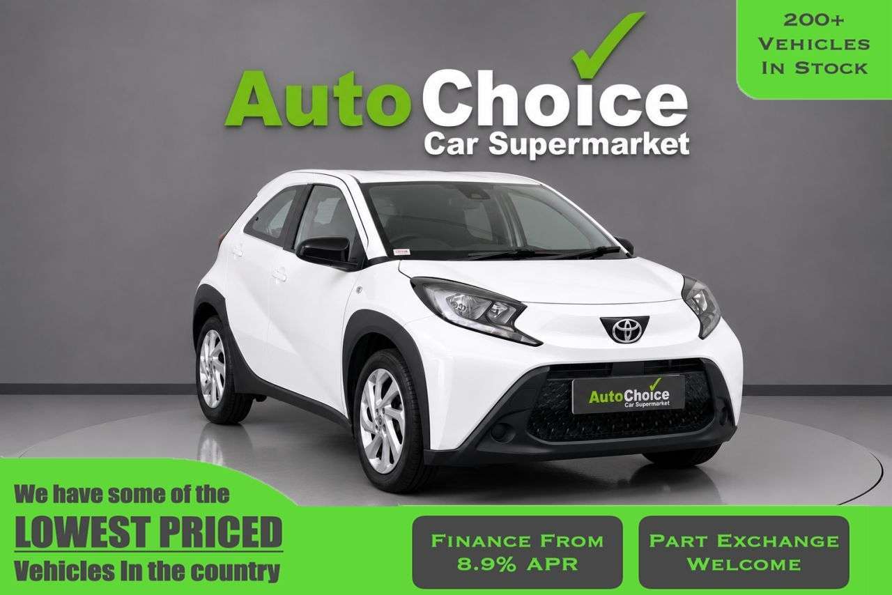 A 2024 TOYOTA AYGO X 1.0 VVT-i Pure Hatchback 5dr Petrol x-shift Euro 6 (s/s) (72 ps) in Blackbu A 2024 TOYOTA AYGO X 1.0 VVT-i Pure Hatchback 5dr Petrol x-shift Euro 6 (s/s) (72 ps) in Blackbu