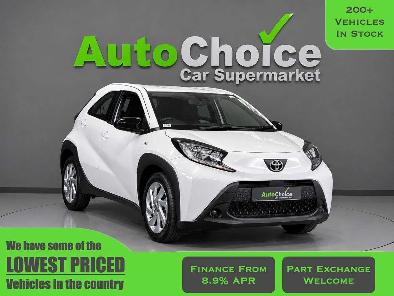 A 2024 TOYOTA AYGO X 1.0 VVT-i Pure Hatchback 5dr Petrol x-shift Euro 6 (s/s) (72 ps) in Blackbu A 2024 TOYOTA AYGO X 1.0 VVT-i Pure Hatchback 5dr Petrol x-shift Euro 6 (s/s) (72 ps) in Blackbu