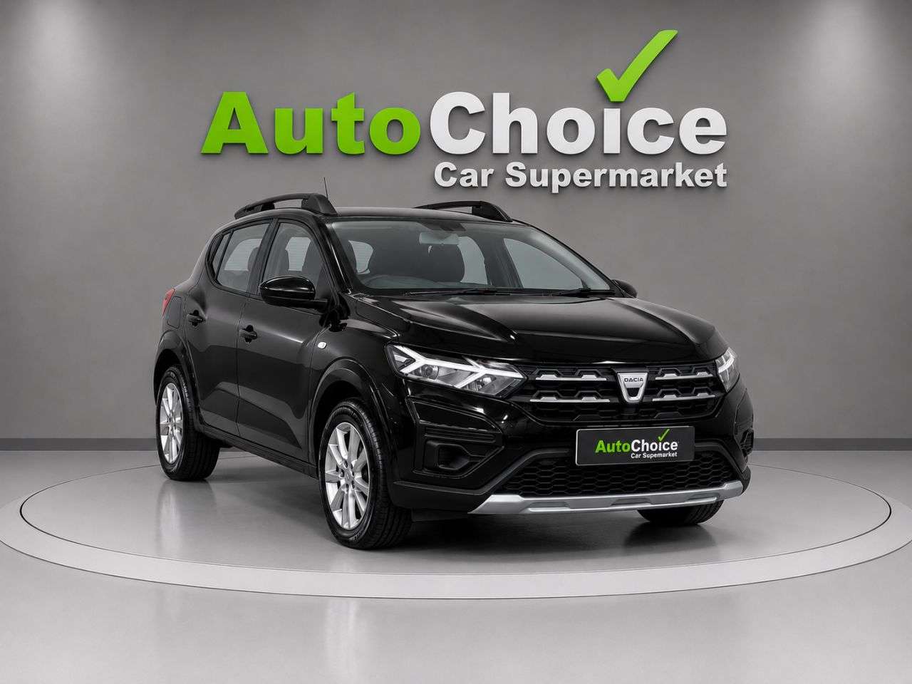 A 2021 DACIA SANDERO STEPWAY 1.0 TCe Essential Hatchback 5dr Petrol Manual Euro 6 (s/s) (90 ps) in Black A 2021 DACIA SANDERO STEPWAY 1.0 TCe Essential Hatchback 5dr Petrol Manual Euro 6 (s/s) (90 ps) in Black