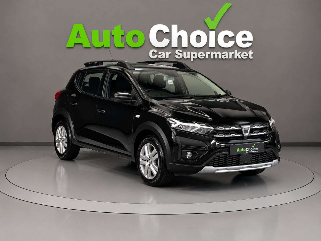 A 2021 DACIA SANDERO STEPWAY 1.0 TCe Essential Hatchback 5dr Petrol Manual Euro 6 (s/s) (90 ps) in Black A 2021 DACIA SANDERO STEPWAY 1.0 TCe Essential Hatchback 5dr Petrol Manual Euro 6 (s/s) (90 ps) in Black