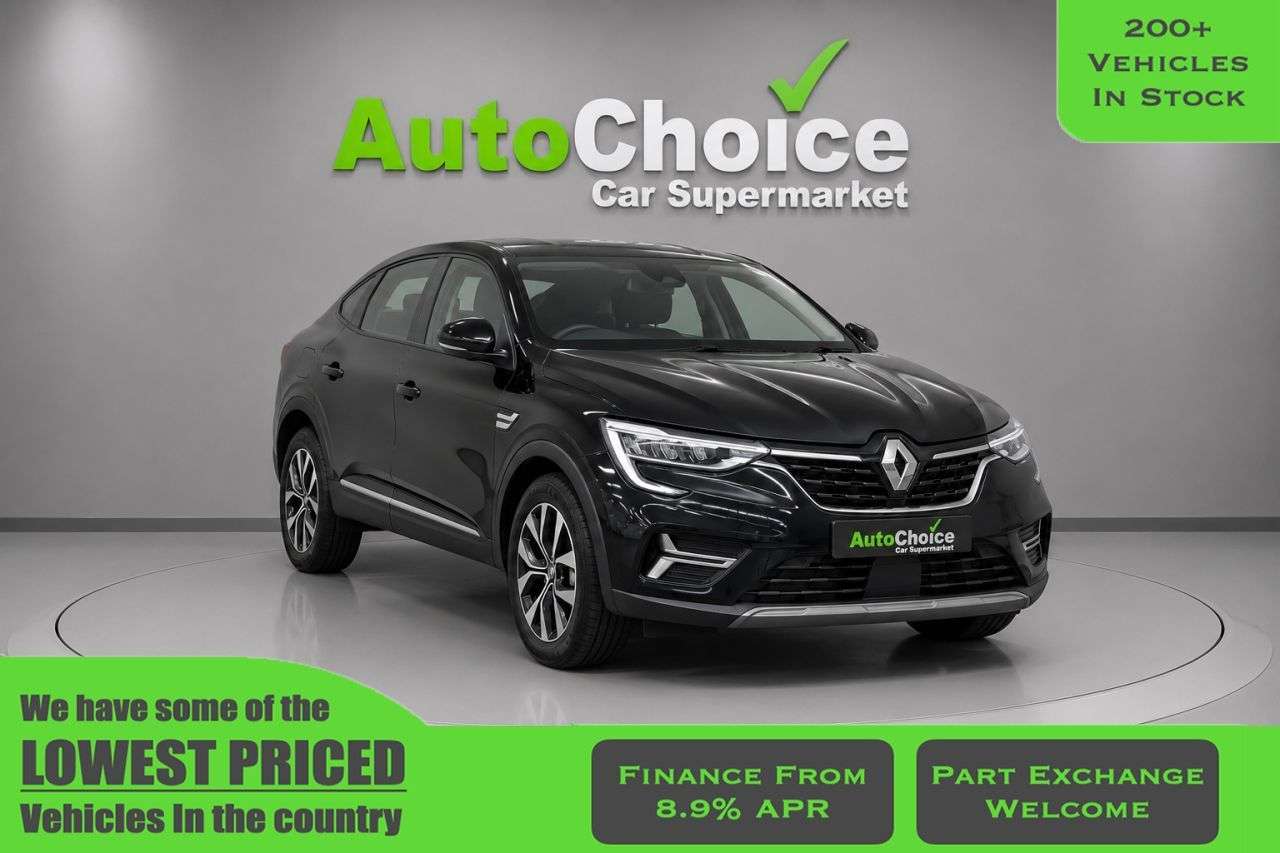 A 2022 RENAULT ARKANA 1.6 E-TECH Iconic SUV 5dr Petrol Hybrid Auto 2WD Euro 6 (s/s) (145 bhp) in A 2022 RENAULT ARKANA 1.6 E-TECH Iconic SUV 5dr Petrol Hybrid Auto 2WD Euro 6 (s/s) (145 bhp) in