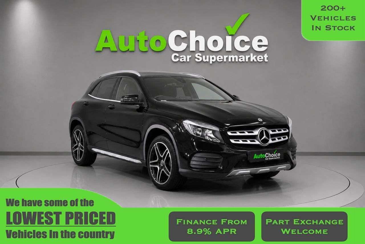 A 2018 MERCEDES-BENZ 180 1.6 GLA200 AMG Line (Executive) SUV 5dr Petrol 7G-DCT Euro 6 (s/s) (156 ps) A 2018 MERCEDES-BENZ 180 1.6 GLA200 AMG Line (Executive) SUV 5dr Petrol 7G-DCT Euro 6 (s/s) (156 ps)