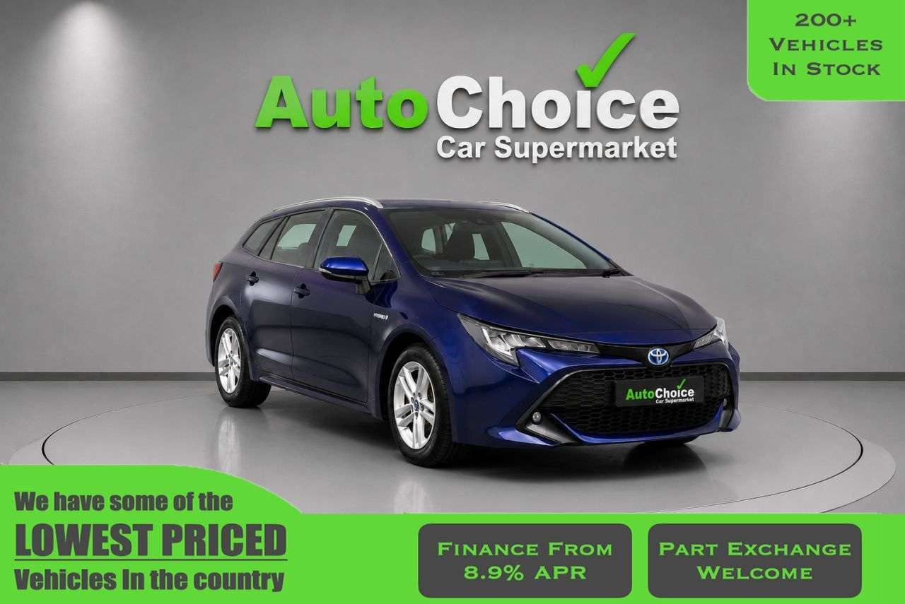 A 2021 TOYOTA COROLLA 2.0 VVT-h GPF Icon Tech Touring Sports 5dr Petrol Hybrid CVT Euro 6 (s/s) ( A 2021 TOYOTA COROLLA 2.0 VVT-h GPF Icon Tech Touring Sports 5dr Petrol Hybrid CVT Euro 6 (s/s) (
