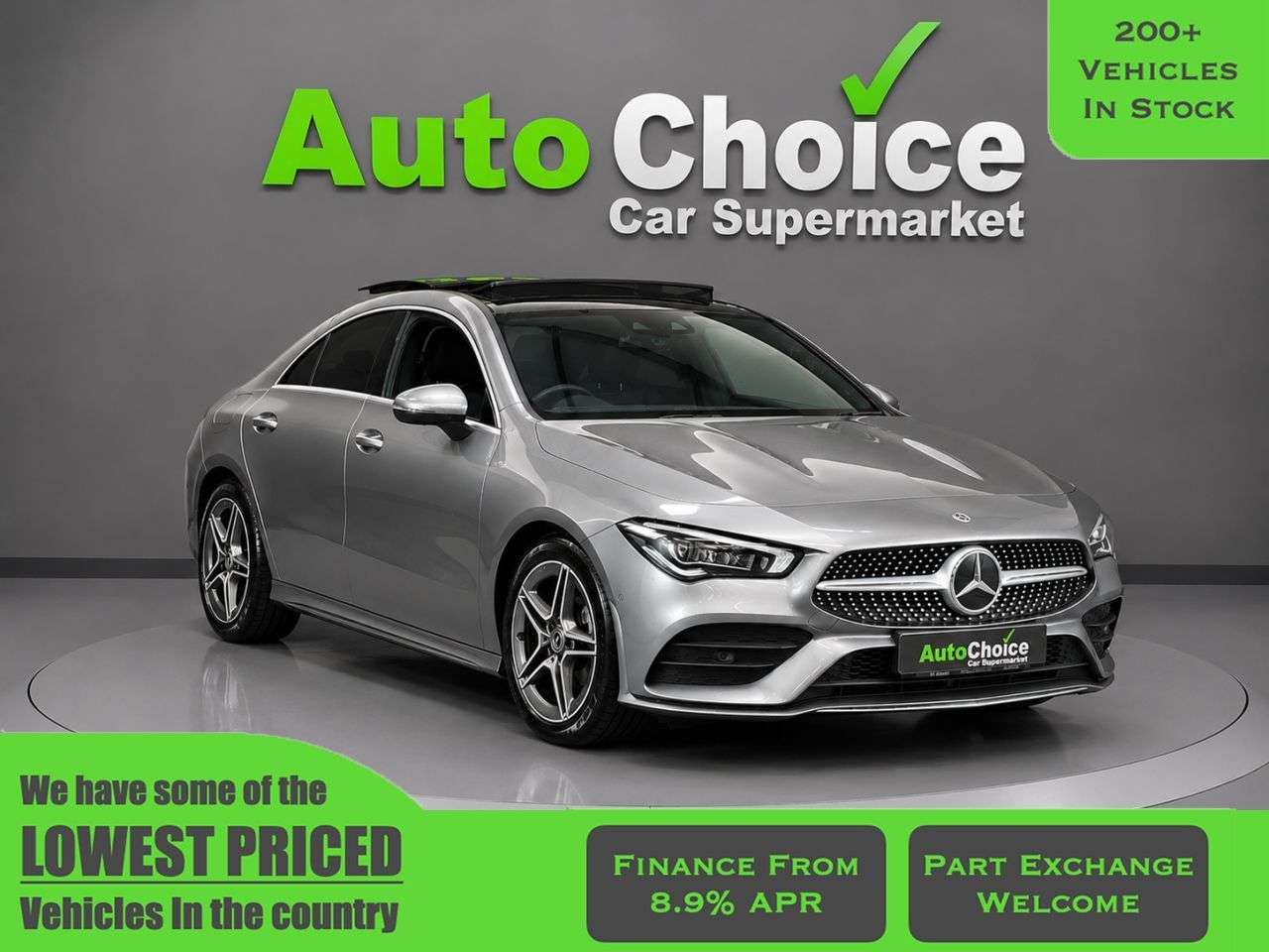 A 2019 MERCEDES-BENZ CLA 2.0 CLA220 AMG Line (Premium Plus) Coupe 4dr Petrol 7G-DCT Euro 6 (s/s) (19 A 2019 MERCEDES-BENZ CLA 2.0 CLA220 AMG Line (Premium Plus) Coupe 4dr Petrol 7G-DCT Euro 6 (s/s) (19