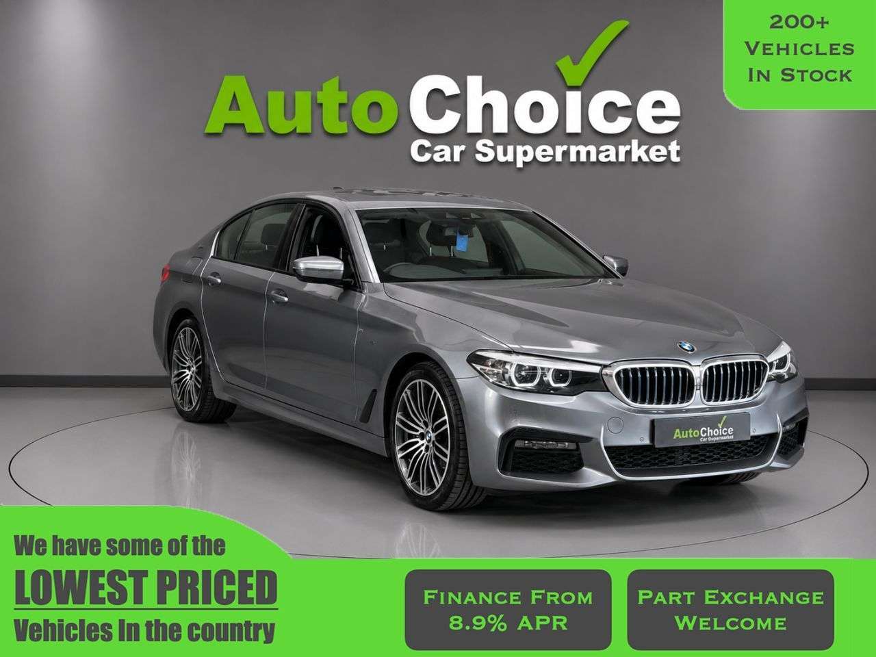 A 2018 BMW 5 SERIES 2.0 530e 9.2kWh M Sport Saloon 4dr Petrol Plug-in Hybrid Auto Euro 6 (s/s) A 2018 BMW 5 SERIES 2.0 530e 9.2kWh M Sport Saloon 4dr Petrol Plug-in Hybrid Auto Euro 6 (s/s)