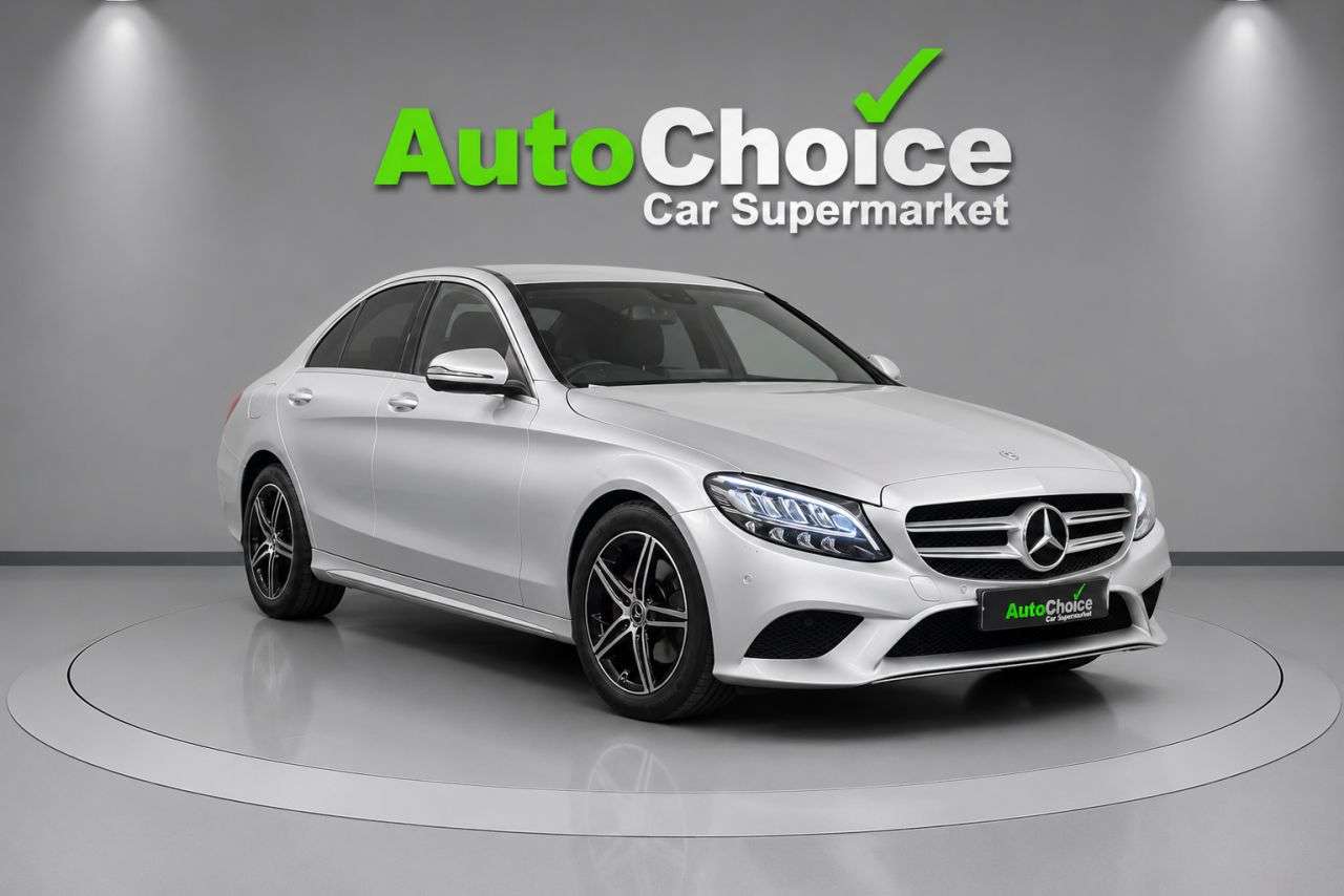 A 2019 MERCEDES-BENZ C CLASS 2.0 C220d Sport Saloon 4dr Diesel G-Tronic+ Euro 6 (s/s) (194 ps) in Blackb A 2019 MERCEDES-BENZ C CLASS 2.0 C220d Sport Saloon 4dr Diesel G-Tronic+ Euro 6 (s/s) (194 ps) in Blackb