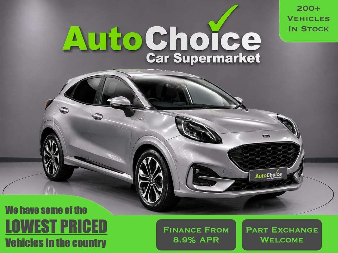 A 2021 FORD PUMA 1.0T EcoBoost MHEV ST-Line X SUV 5dr Petrol Manual Euro 6 (s/s) (125 ps) in A 2021 FORD PUMA 1.0T EcoBoost MHEV ST-Line X SUV 5dr Petrol Manual Euro 6 (s/s) (125 ps) in
