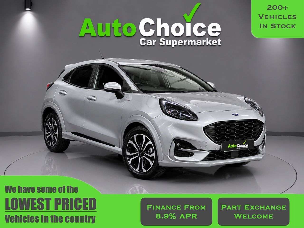 A 2021 FORD PUMA 1.0T EcoBoost MHEV ST-Line X SUV 5dr Petrol Manual Euro 6 (s/s) (125 ps) in A 2021 FORD PUMA 1.0T EcoBoost MHEV ST-Line X SUV 5dr Petrol Manual Euro 6 (s/s) (125 ps) in