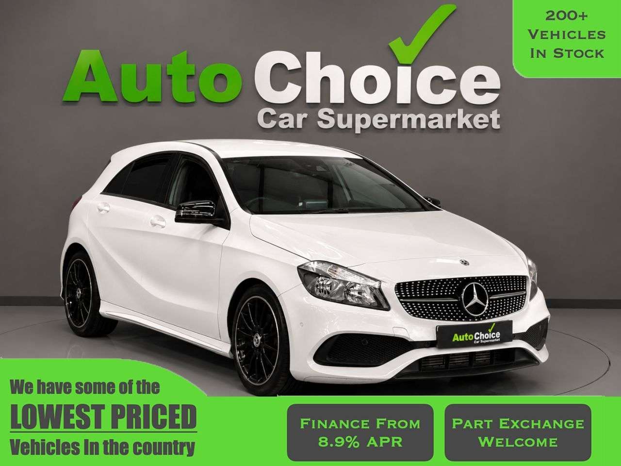 A 2018 MERCEDES-BENZ A CLASS 1.6 A200 AMG Line (Executive) Hatchback 5dr Petrol Manual Euro 6 (s/s) (156 A 2018 MERCEDES-BENZ A CLASS 1.6 A200 AMG Line (Executive) Hatchback 5dr Petrol Manual Euro 6 (s/s) (156