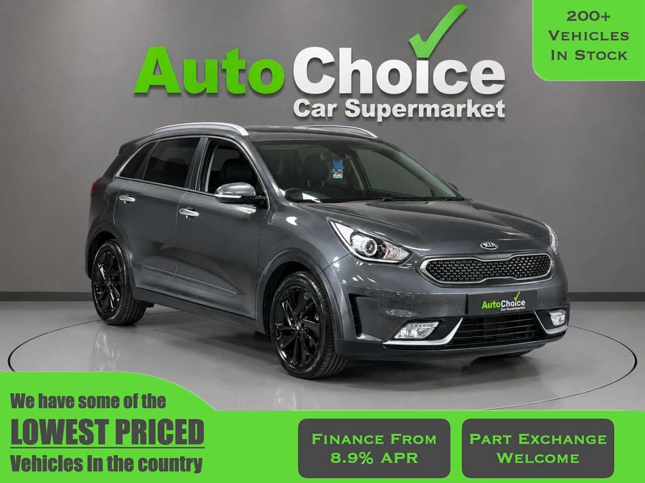A 2016 KIA NIRO 1.6h GDi 3 SUV 5dr Petrol Hybrid DCT Euro 6 (s/s) (139 bhp) in Blackburn Fi A 2016 KIA NIRO 1.6h GDi 3 SUV 5dr Petrol Hybrid DCT Euro 6 (s/s) (139 bhp) in Blackburn Fi