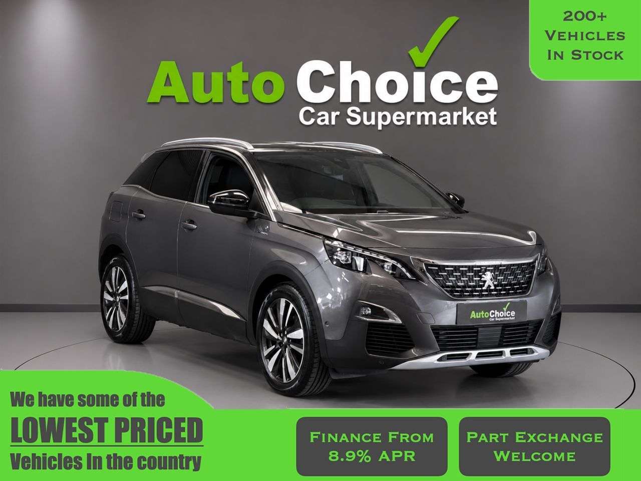 A 2020 PEUGEOT 3008 1.6 13.2kWh GT SUV 5dr Petrol Plug-in Hybrid e-EAT 4WD Euro 6 (s/s) (300 ps A 2020 PEUGEOT 3008 1.6 13.2kWh GT SUV 5dr Petrol Plug-in Hybrid e-EAT 4WD Euro 6 (s/s) (300 ps