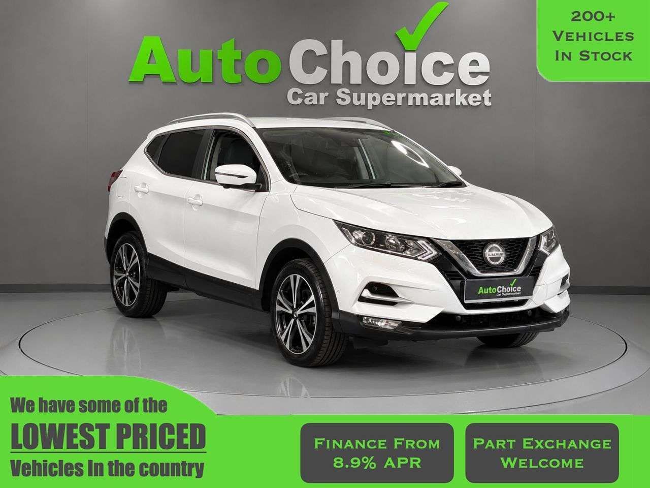 A 2019 NISSAN QASHQAI 1.3 DIG-T N-Connecta SUV 5dr Petrol Manual Euro 6 (s/s) (160 ps) in Blackbu A 2019 NISSAN QASHQAI 1.3 DIG-T N-Connecta SUV 5dr Petrol Manual Euro 6 (s/s) (160 ps) in Blackbu
