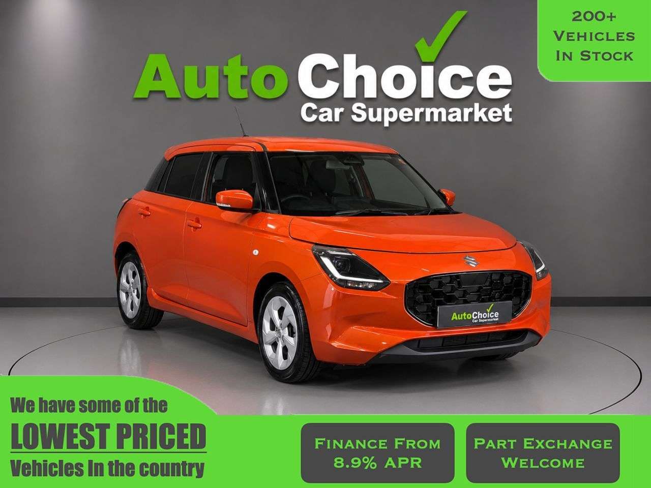 A 2024 SUZUKI SWIFT 1.2 MHEV Motion Hatchback 5dr Petrol Hybrid Manual Euro 6 (s/s) (82 ps) in A 2024 SUZUKI SWIFT 1.2 MHEV Motion Hatchback 5dr Petrol Hybrid Manual Euro 6 (s/s) (82 ps) in