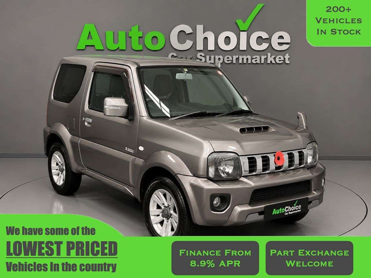 A 2014 SUZUKI JIMNY 1.3 VVT X-Adventure Auto 4WD Euro 5 3dr (Rust free import) A 2014 SUZUKI JIMNY 1.3 VVT X-Adventure Auto 4WD Euro 5 3dr (Rust free import)