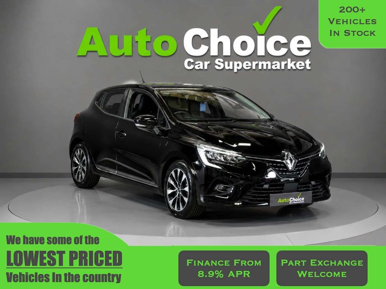 A 2021 RENAULT CLIO 1.0 TCe Iconic Hatchback 5dr Petrol Manual Euro 6 (s/s) (90 ps) in Blackbur A 2021 RENAULT CLIO 1.0 TCe Iconic Hatchback 5dr Petrol Manual Euro 6 (s/s) (90 ps) in Blackbur