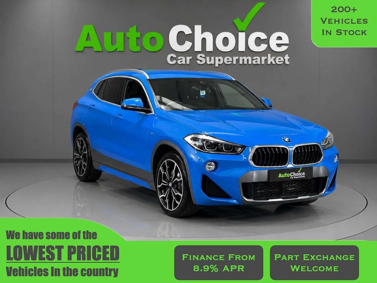 A 2018 BMW X2 2.0 20d M Sport X SUV 5dr Diesel Auto xDrive Euro 6 (s/s) (190 ps) in Black A 2018 BMW X2 2.0 20d M Sport X SUV 5dr Diesel Auto xDrive Euro 6 (s/s) (190 ps) in Black